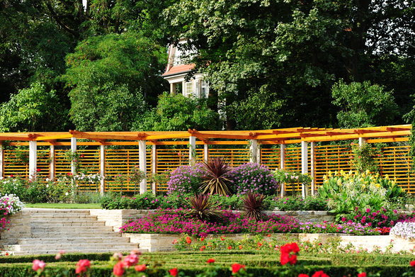 Rosengarten, Stadtpark Mainz