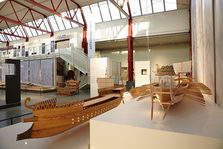Modelle im Museum für Antike Schiffahrt