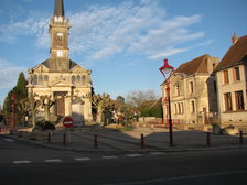 Kirche in Longchamp, erbaut 1830