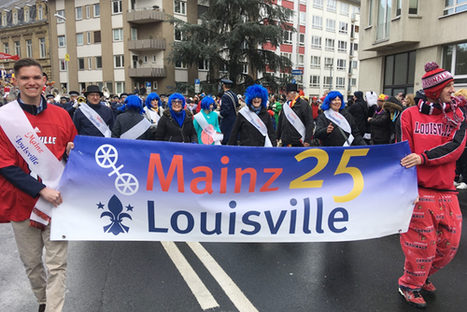 Rosenmontagszug: 25 Jahre Mainz Louisville im Jahr 2019