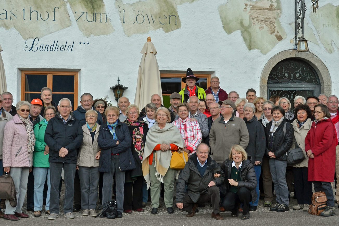 Finth citizens visit Rodeneck, October 2016