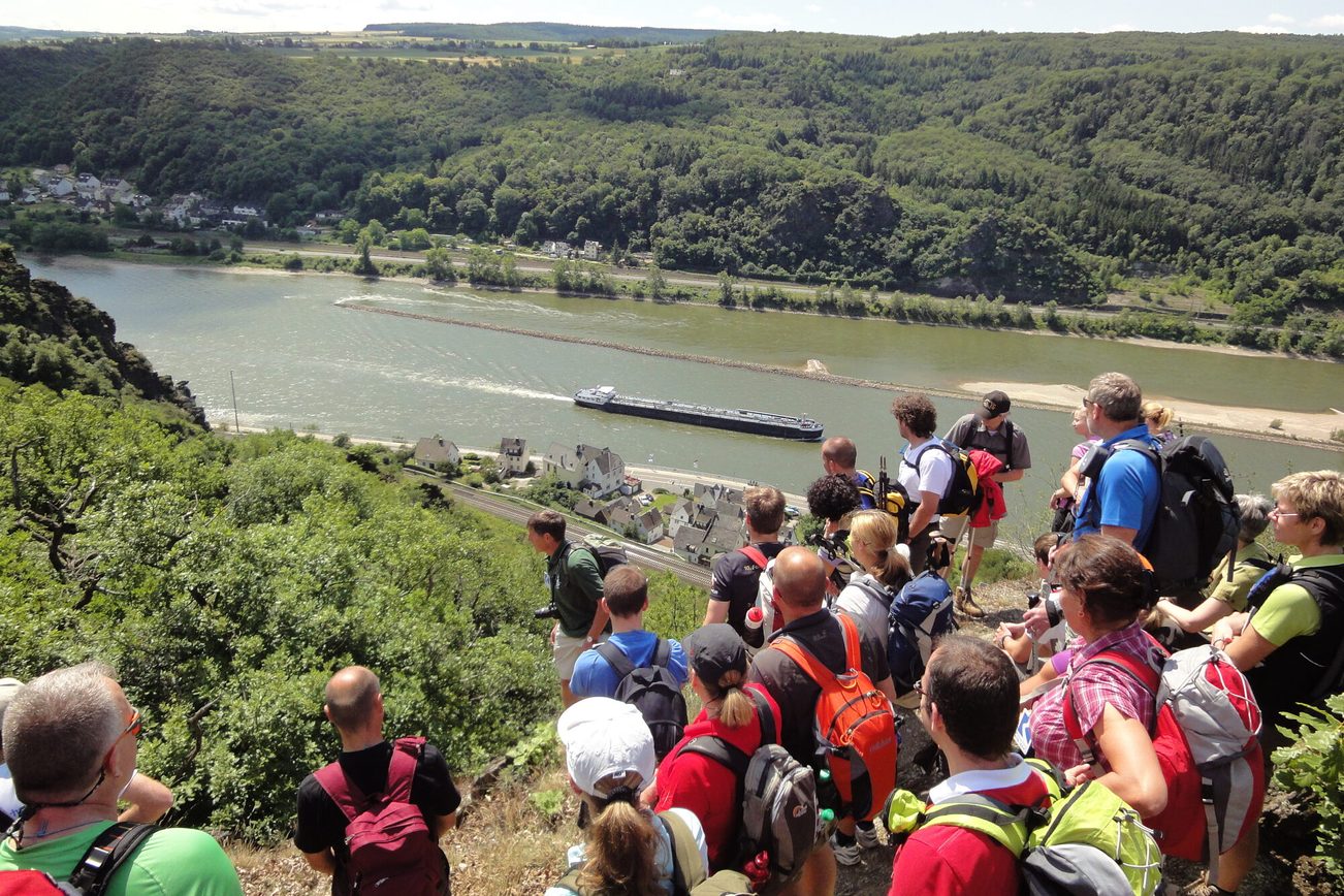 Visite guidée sur le promontoire rocheux de la vallée de l'Ehr