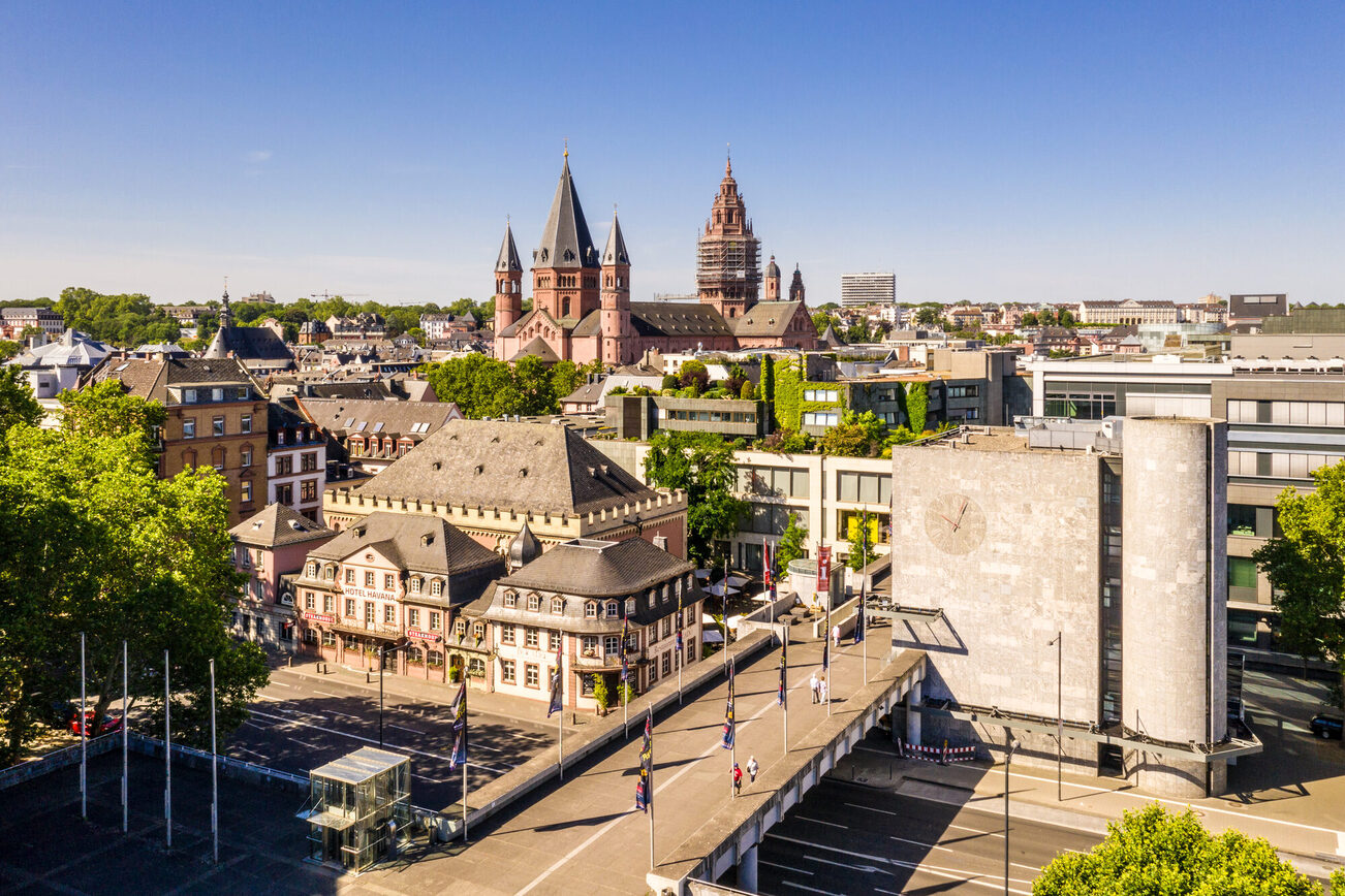 Innenstadt Luftaufnahme