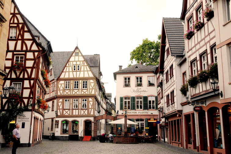 Der Kirschgarten in der Altstadt ist ein lebendiges Stück Geschichte.