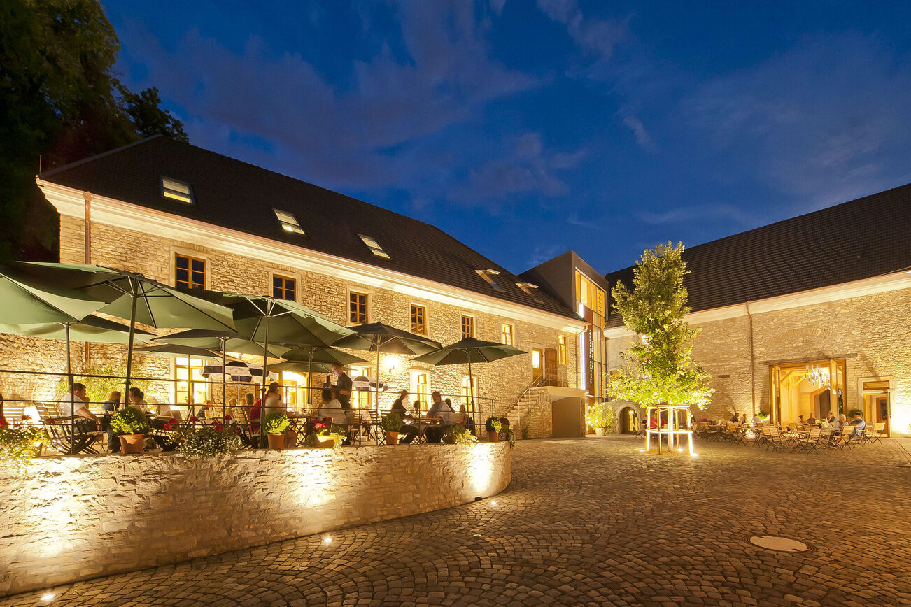 Außenansicht des denkmalgeschützten Kloster-Ensembles