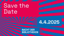 Save The Date Banner zur Nacht der Bibliotheken