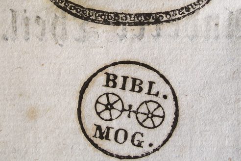 Timbro della biblioteca