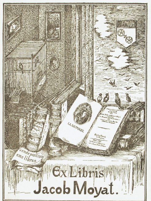 Exlibris von Jacob Moyat