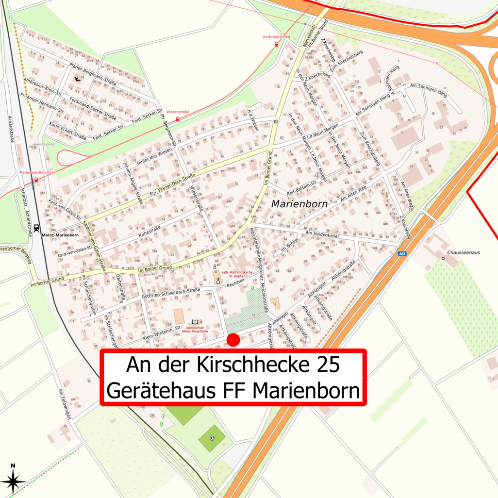 Notfallmeldestellen Marienborn