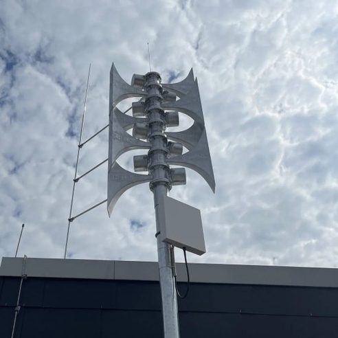 elektronische Hochleistungssirene in Mainz