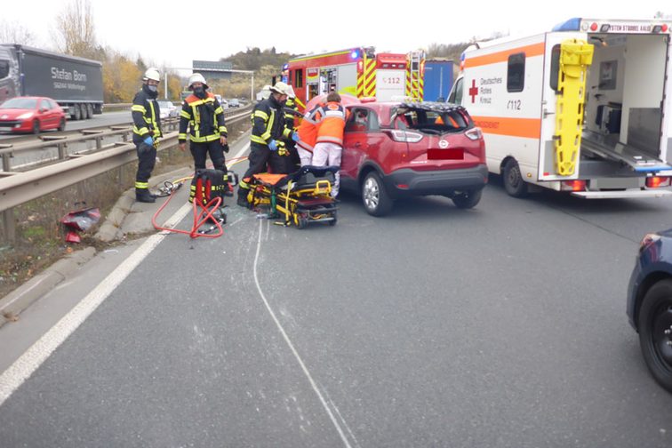 Recovery work at the scene of the accident.