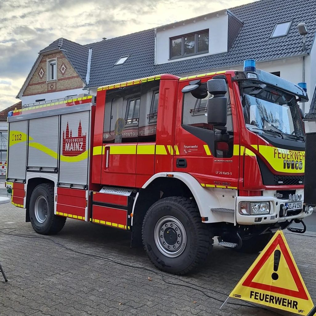 Photo du LF20-KatS des pompiers volontaires de Hechtsheim.