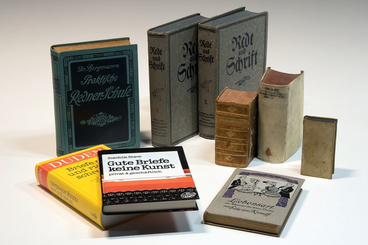 Letter holders from the Kreim Collection, dating from various centuries.