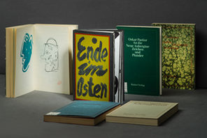 Sammlungsbestände des Mainzer Minipressen-Archivs © Gutenberg-Museum, Mainz, Foto: Carsten Costard