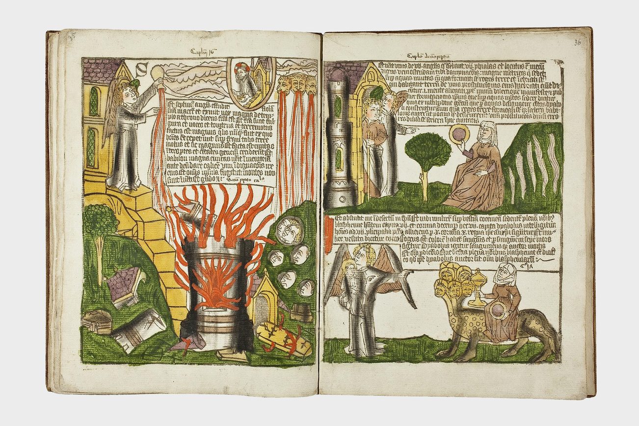Apocalypsis (Apocalypse) by Johannes Evangelista around 1463.
