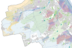 Kartenausschnitt Fokusraumkarte © Landeshauptstadt Mainz