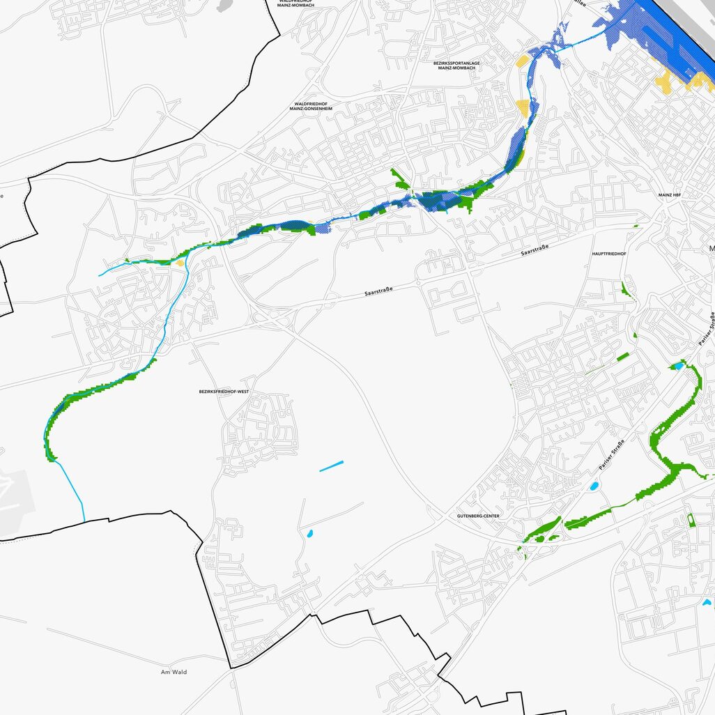 Themenkarte Gewässer