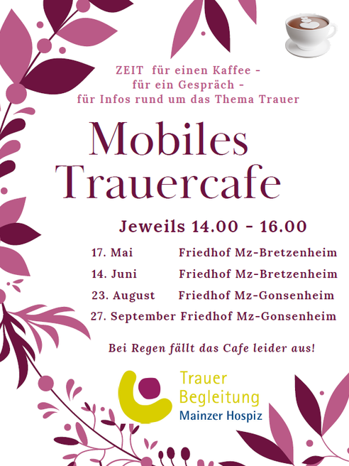 Mobile bereavement café