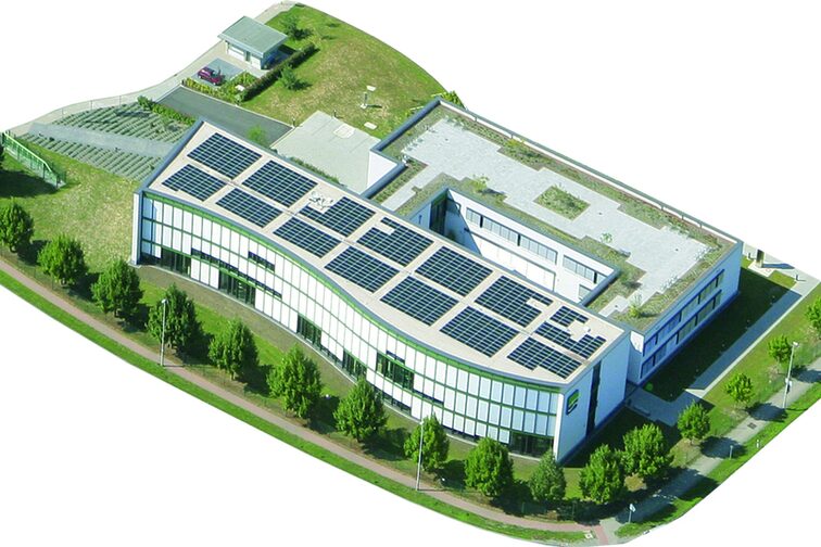 Das Verwaltungsgebäude des Mainzer Wirtschaftsbetriebs