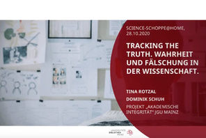 Tracking the Truth. Wahrheit und Fälschung in der Wissenschaft © Landeshauptstadt Mainz