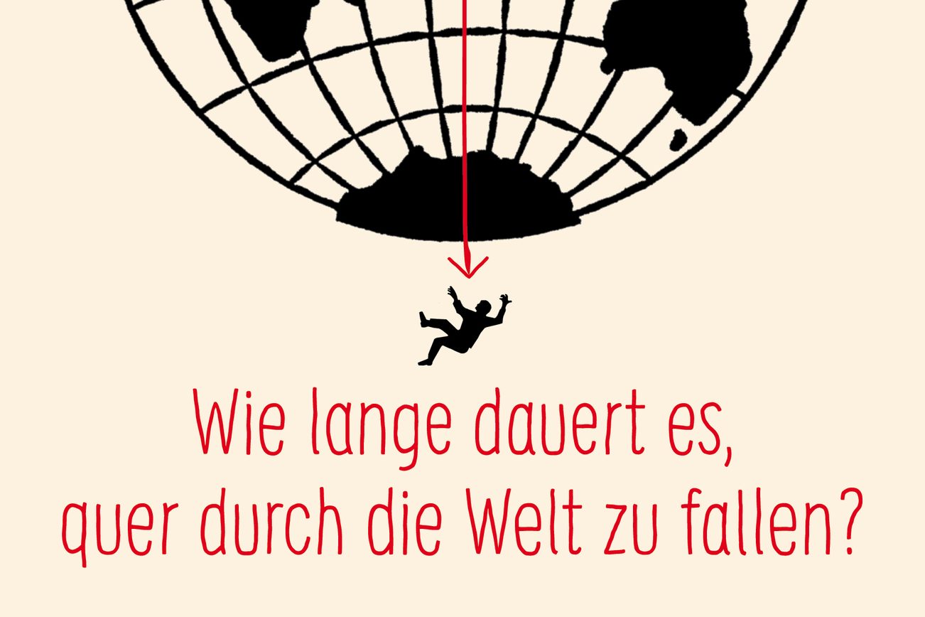 Domanda del quiz: Quanto tempo ci vuole per cadere da una parte all'altra del mondo?