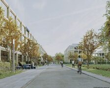 Rendering Straßenraum