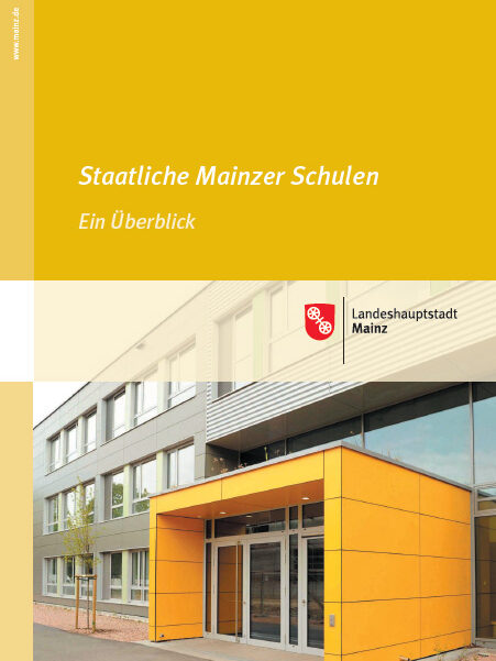 Titel der Broschüre „Staatliche Mainzer Schulen – ein Überblick“