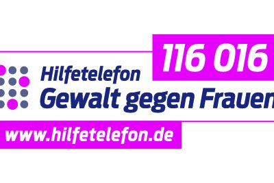 Logo des Hilfetelefons mit der Nummer 116 016
