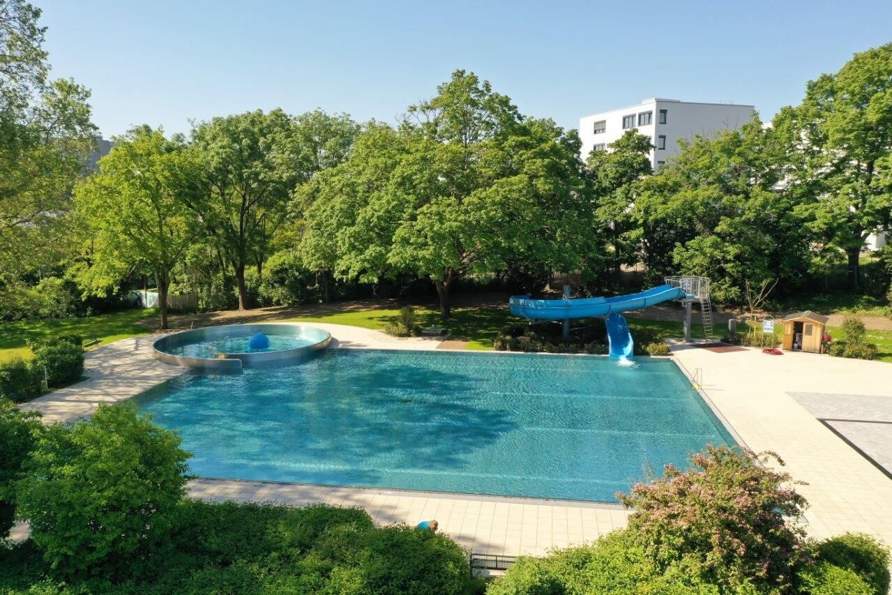 przeprojektowany Taubertsbergbad